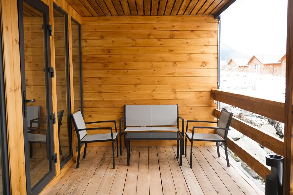 Коттедж Дом с террасой, балконом и лучшим видом в горах — Архыз