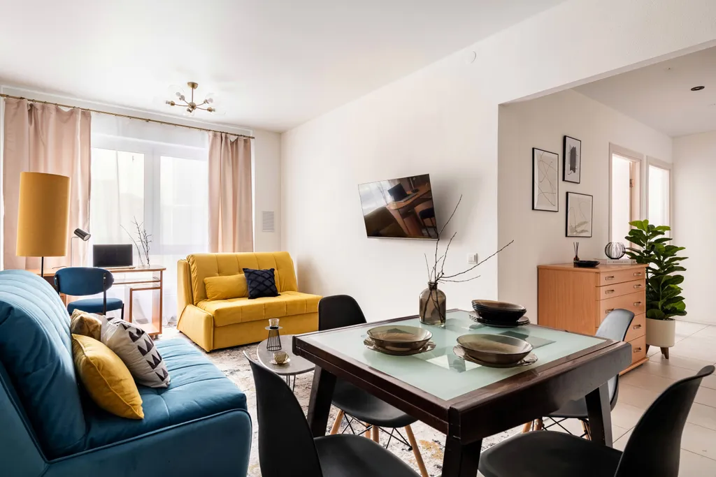 Квартира Квартира Евро-трёхкомнатная с шикарными видами — Москва