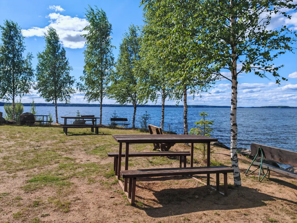 Коттедж Номер на Селигере у озера в сосновом бору — Турбаза Чайка