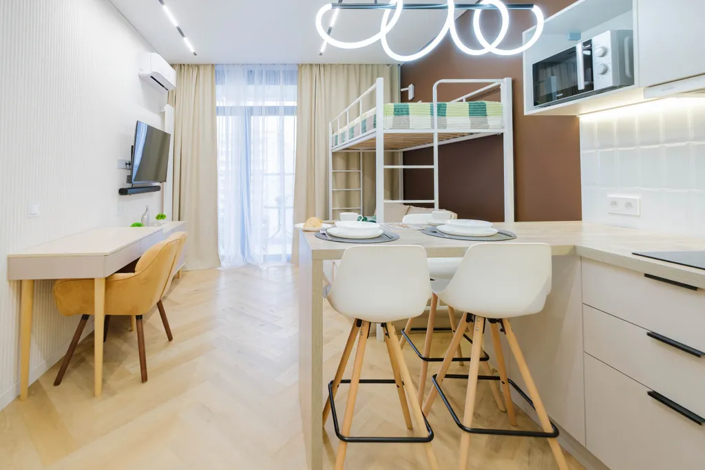 Квартира Квартира Уютная студия с видом на море — Сочи