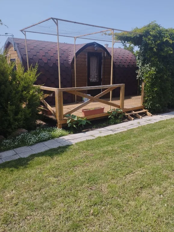 Квартира Уютный деревянный домик с удобствами — аренда посуточно в Оленевка