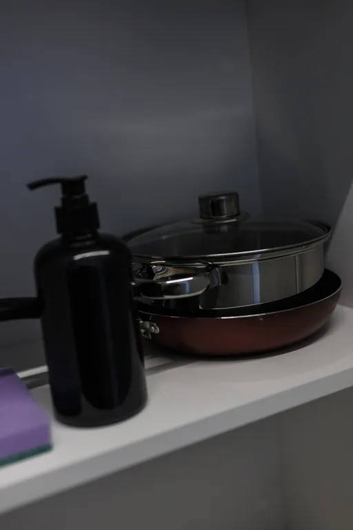 Стильная студия с дизайнерским ремонтом