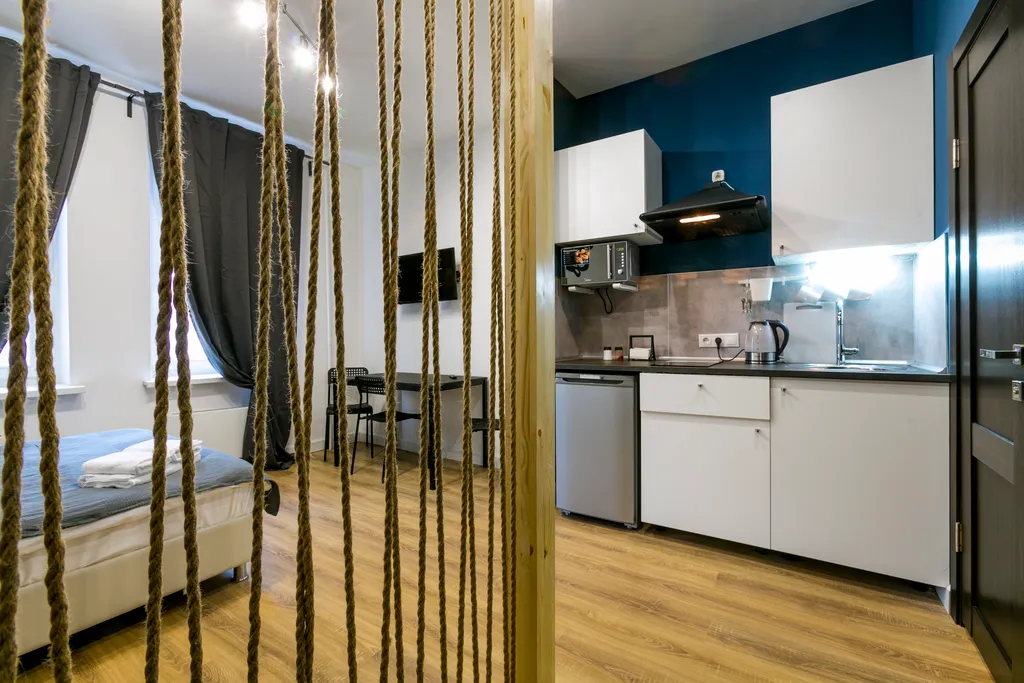 Уютная студия в тихом районе города