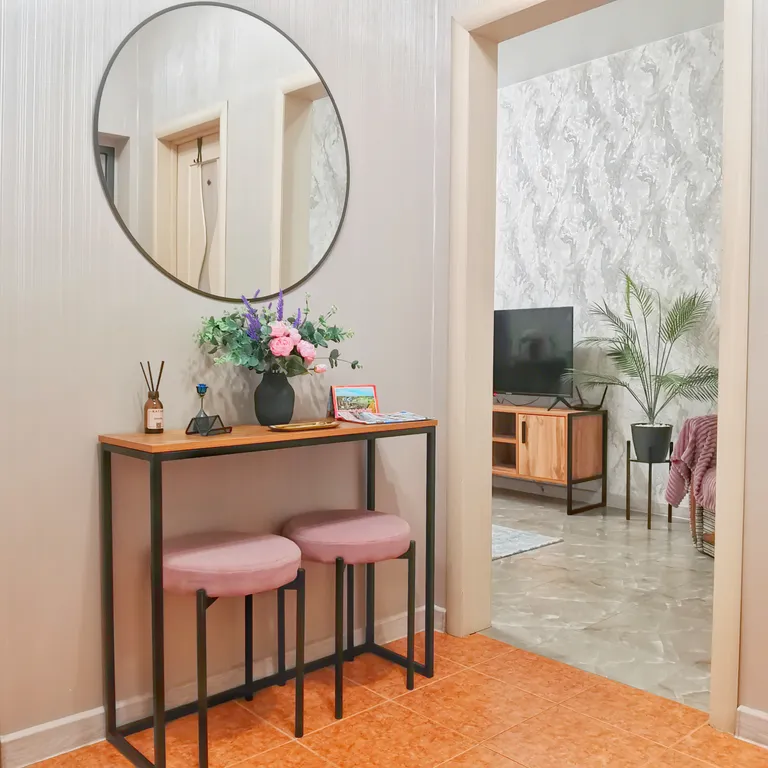 Квартира с шикарным видом на реку Енисей в ЖК Коломенские высотки