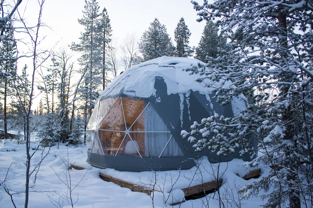 Купольный эко-шатёр