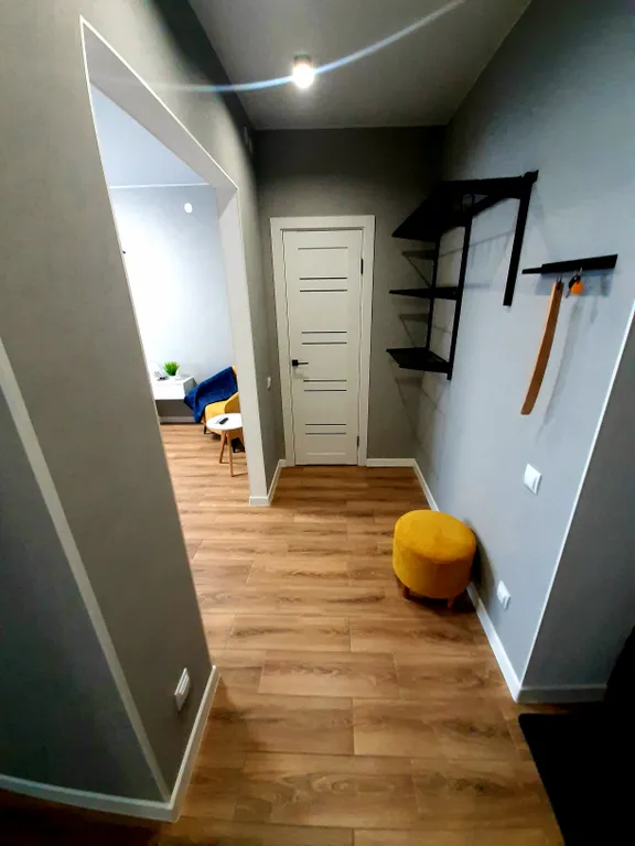 Уютная квартира с современным ремонтом, в новом доме.