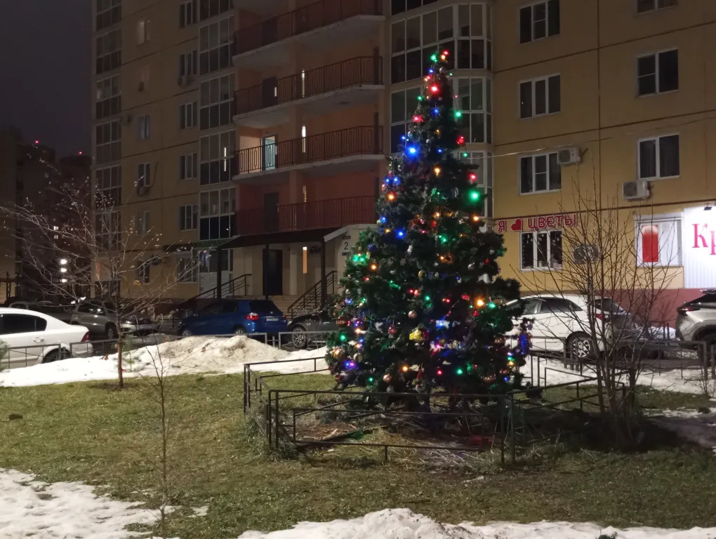Гипердвушка у гипермаркета