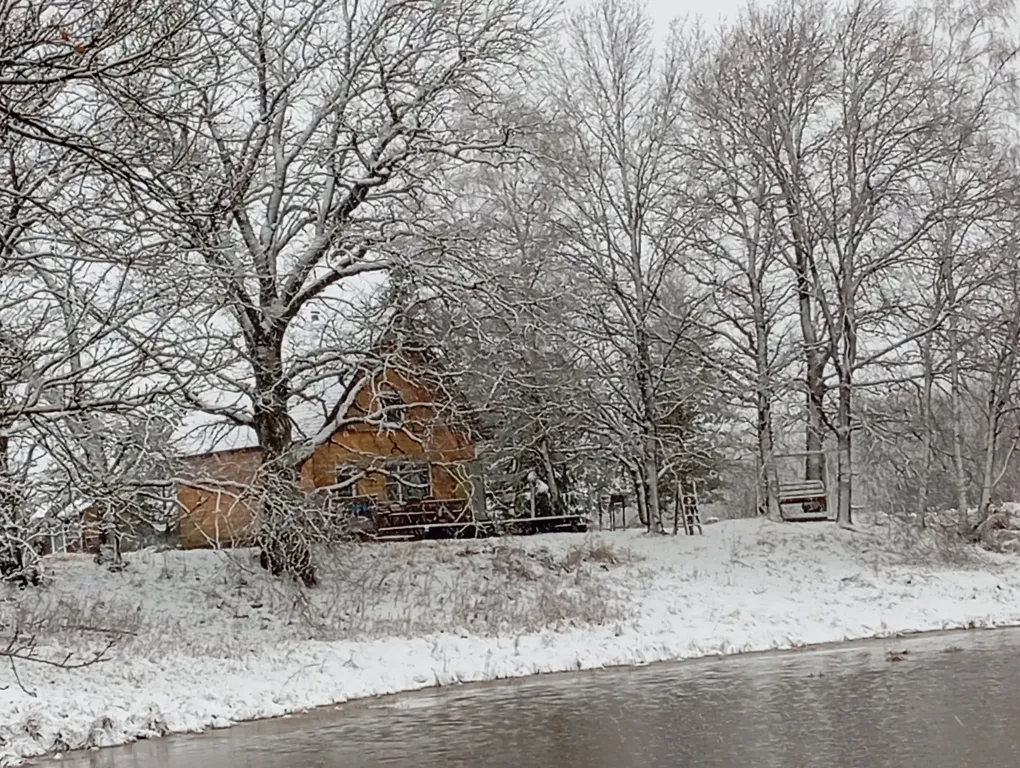 Дом-купе у реки