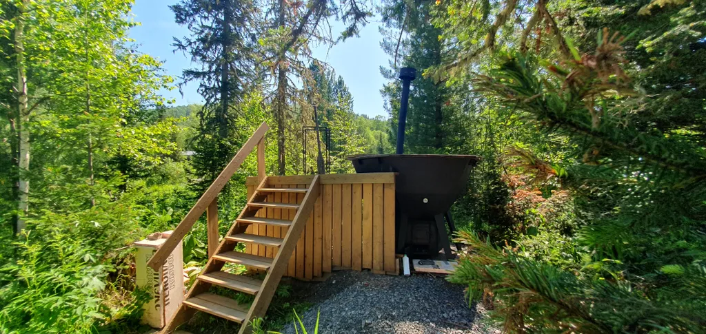 Новый Luxe Barn House с банным чаном