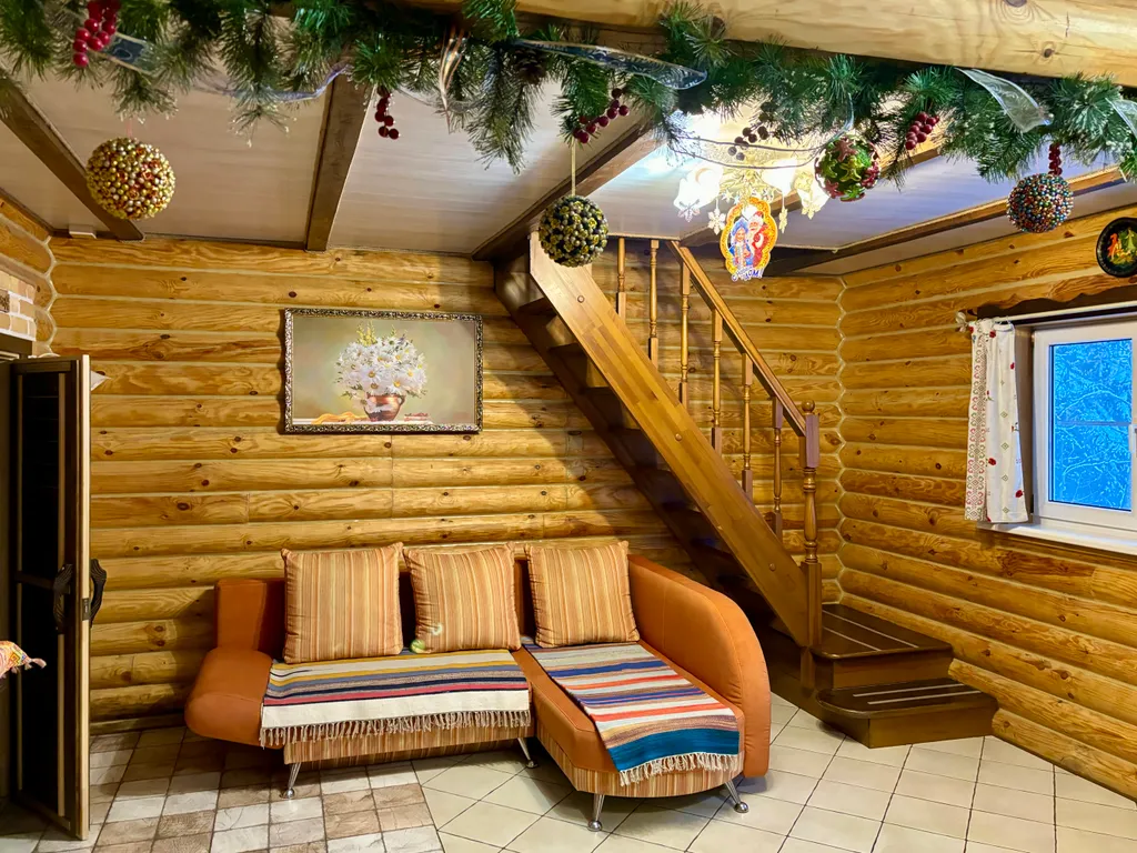 Коттедж Коттедж Настоящая русская Изба Палыча — Рузино