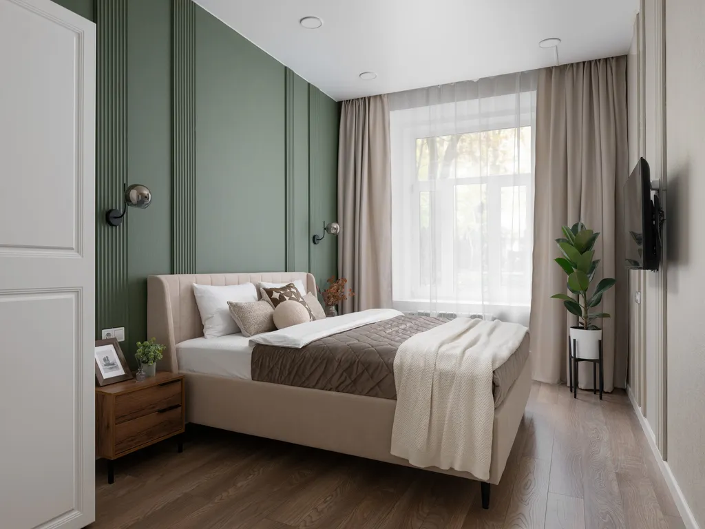 Просторная квартира у Патриарших с проектором