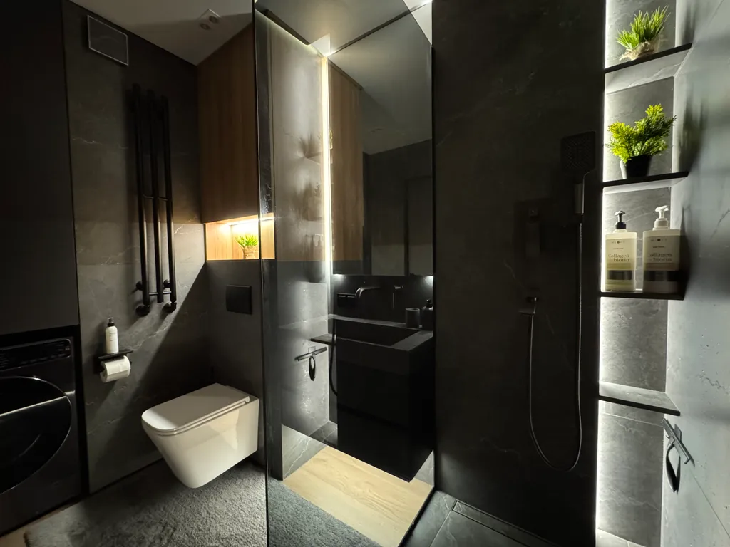 Современная квартира-студия рядом с центром