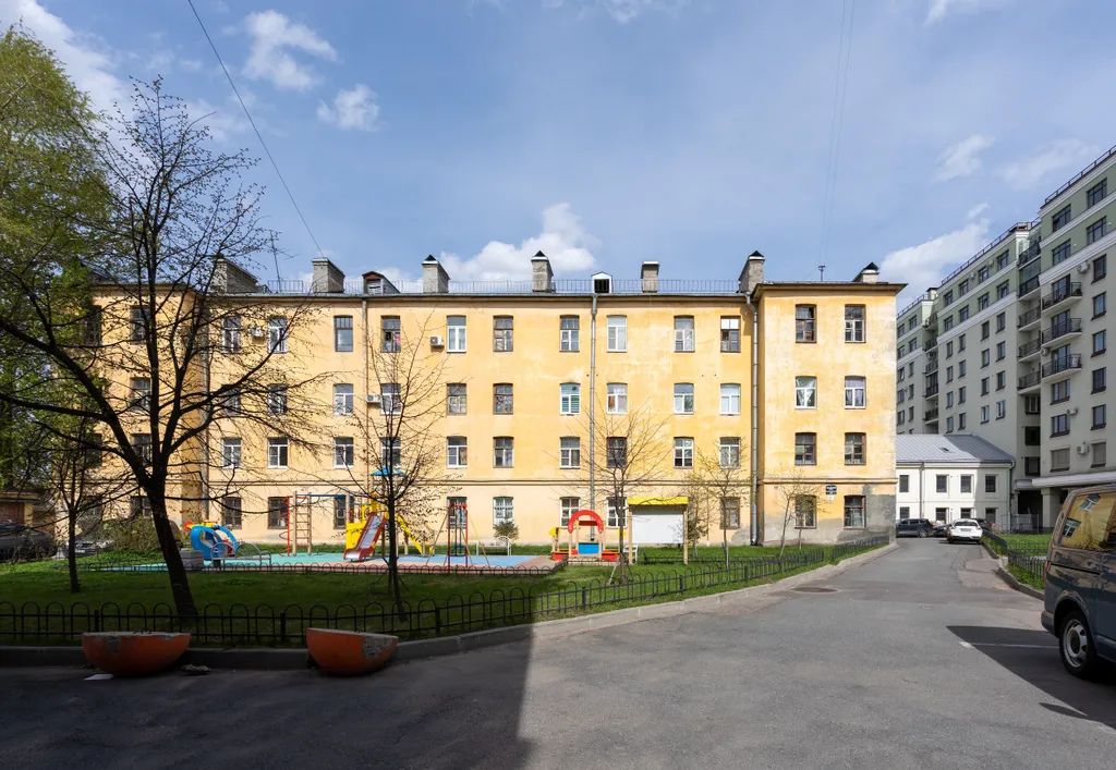 Квартира Квартира Студия у метро Спортивная и Академии Можайского — Санкт-Петербург