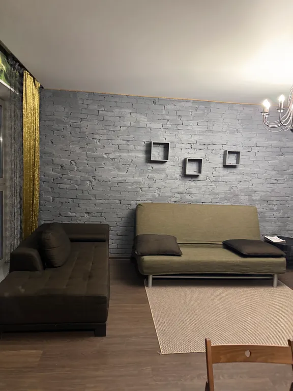 Уютная квартира в центре города! С красивым видом! С двумя санузла