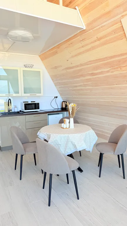 Дома А-фрейм на Ольхоне с видом на Байкал!