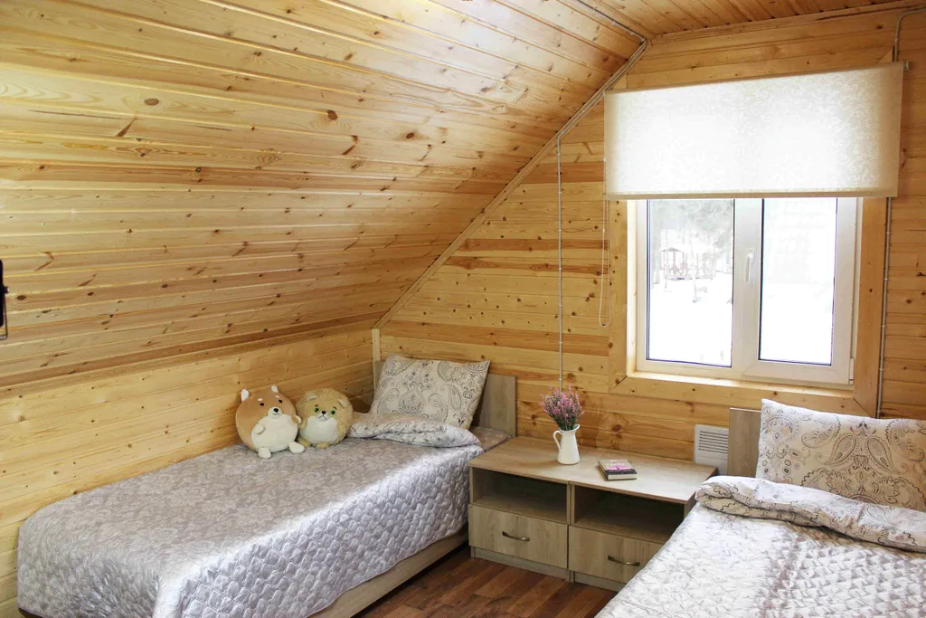 Коттедж 8ми местный коттедж на берегу озера Вуокса — Марьино