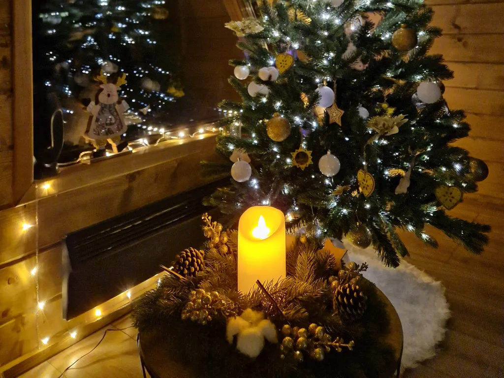 Коттедж Уютный А-фрейм домик с купелью в лесу — Соловеново