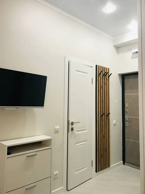 Квартира Квартира Студия в Шале Прибрежный с частичным видом на море — Адлер