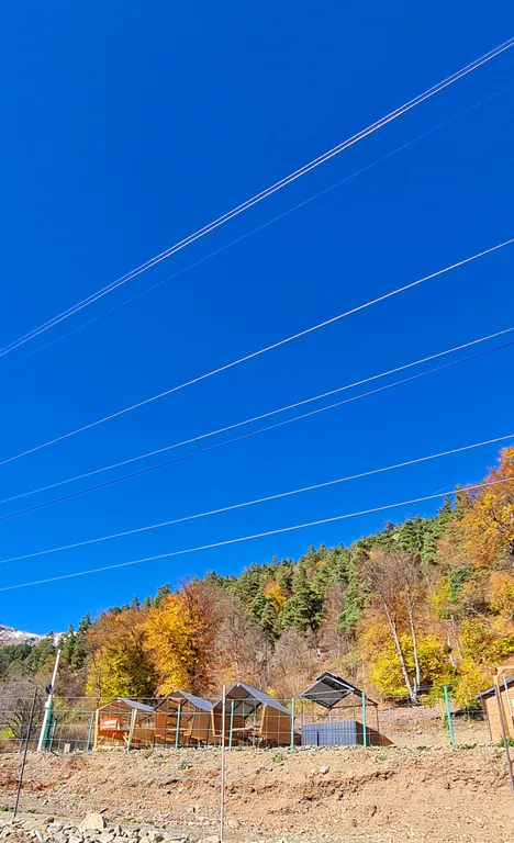 Экодомик с великолепным видом на горы