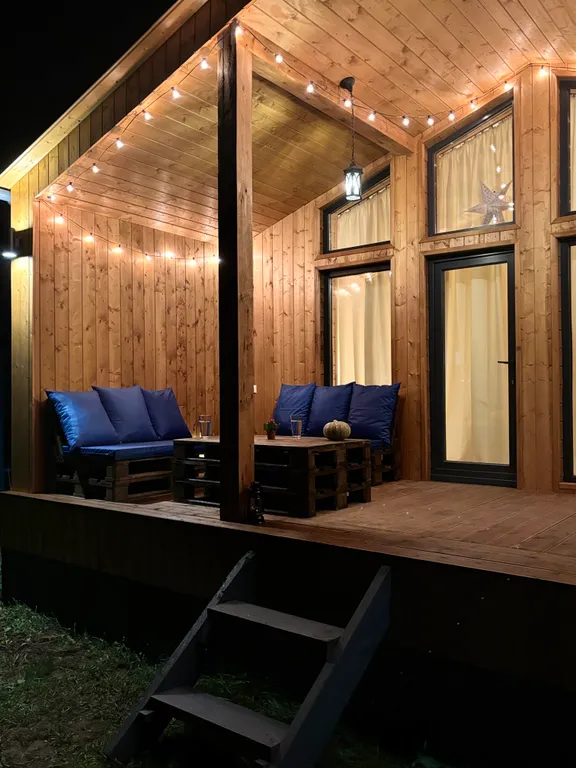 Коттедж Уютный домик барнхаус с сауной — Ломоносов