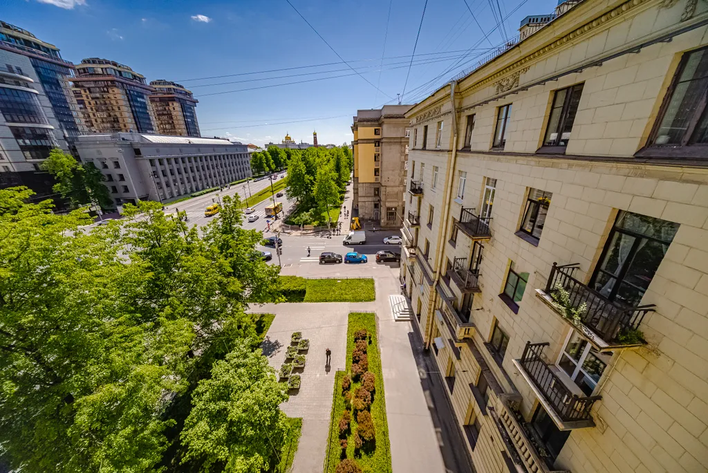 Квартира Семейная квартира с видом на Новодевичий монастырь — Санкт-Петербург