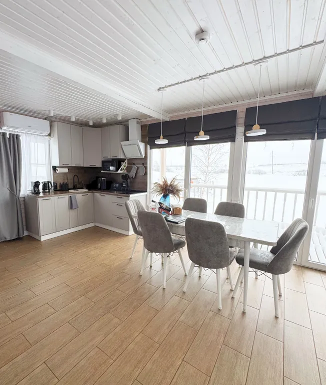Дом 100m2 — чан, кухня, рыбное место