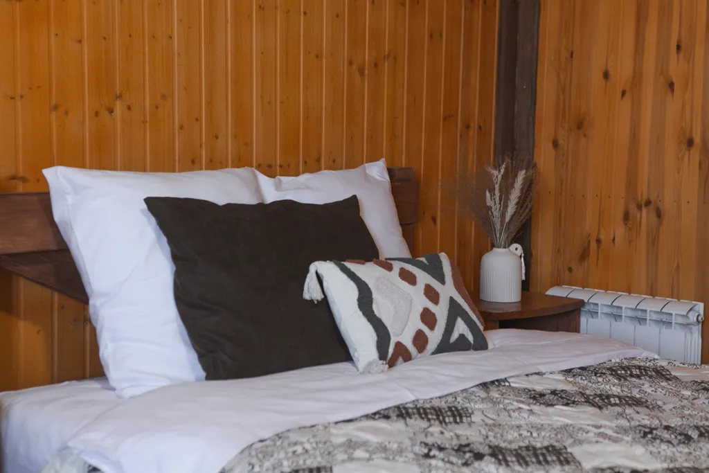 Коттедж Двухэтажный дом для отдыха на природе с баней — аренда посуточно в Волковское