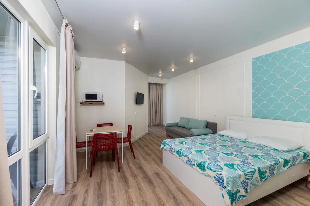 Студия №3 апартаменты с балконом