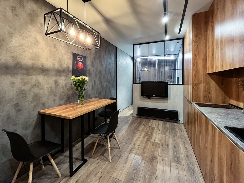 Студия на 24 этаже с видом на Дон