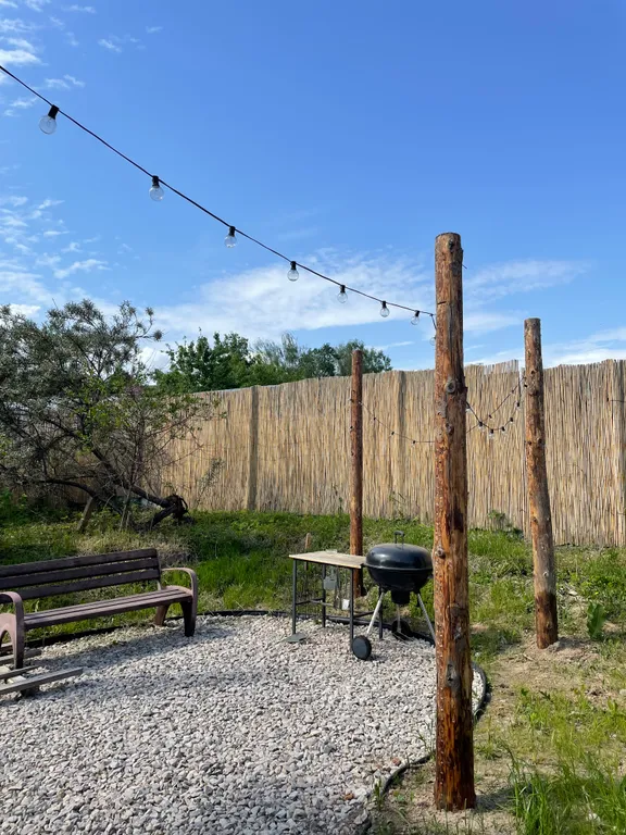 Дом с камином и баней Две яблони