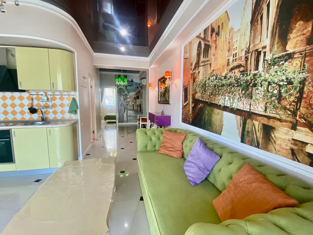 Семейный апартамент с балконом