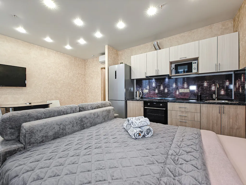 Апартаменты в Апарт Ривер с видом на реку