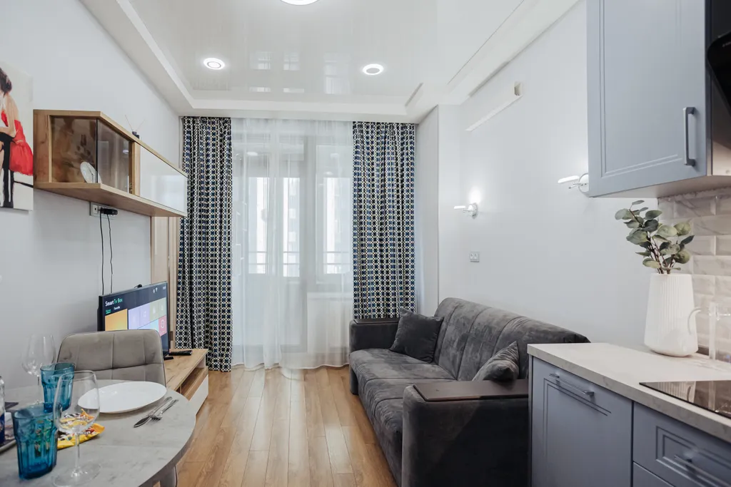 Квартира Квартира Luxe Haven с лоджией в ЖК Савеловский Сити — Москва