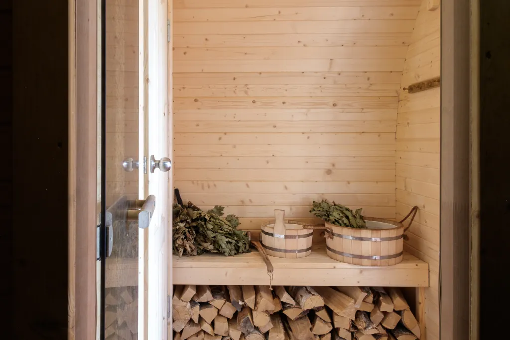 Уютный дом с русской баней и горячей купелью