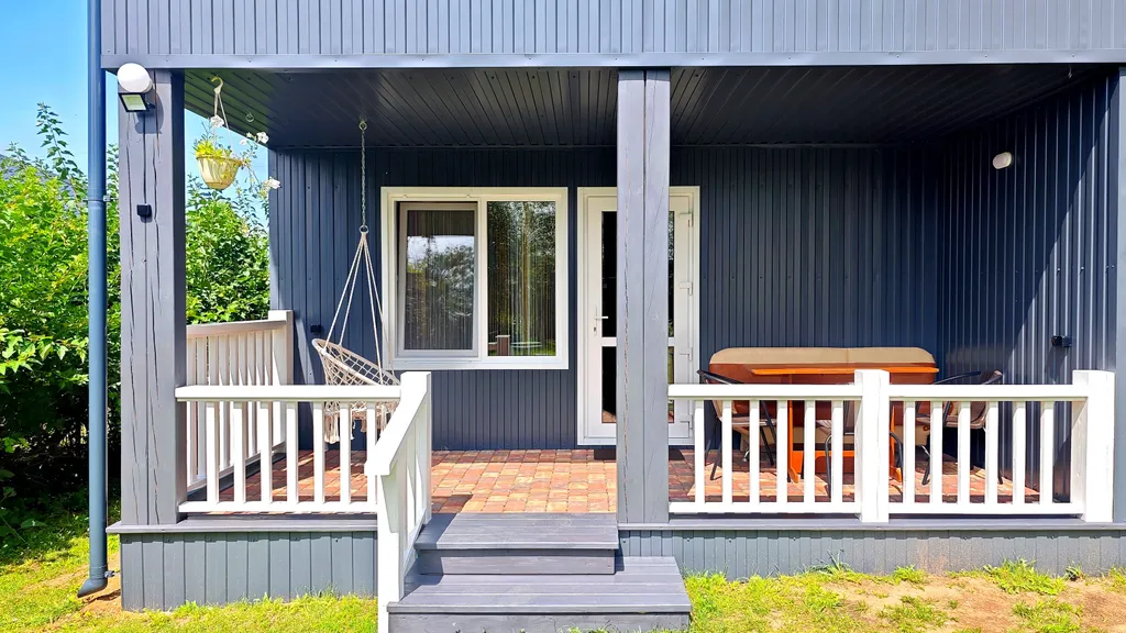 Любимый домик-студия люкс с собственной террасой и отдельным входом