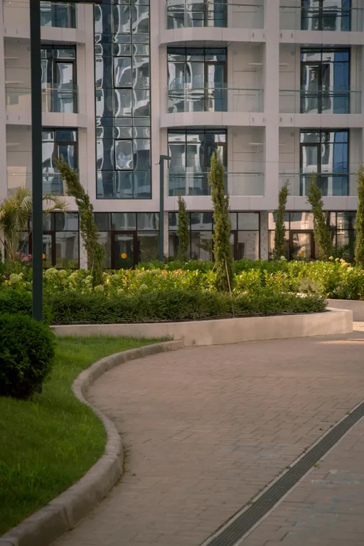 Студия с видом на горы