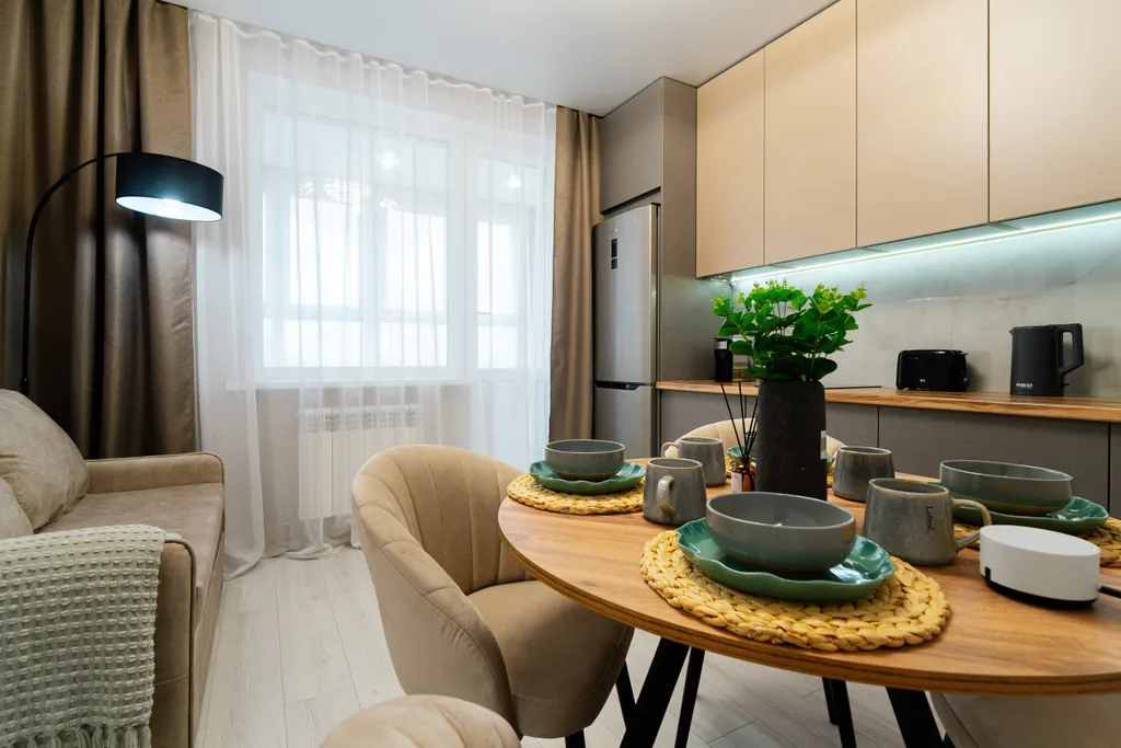 Дизайнерская квартира с кинотеатром