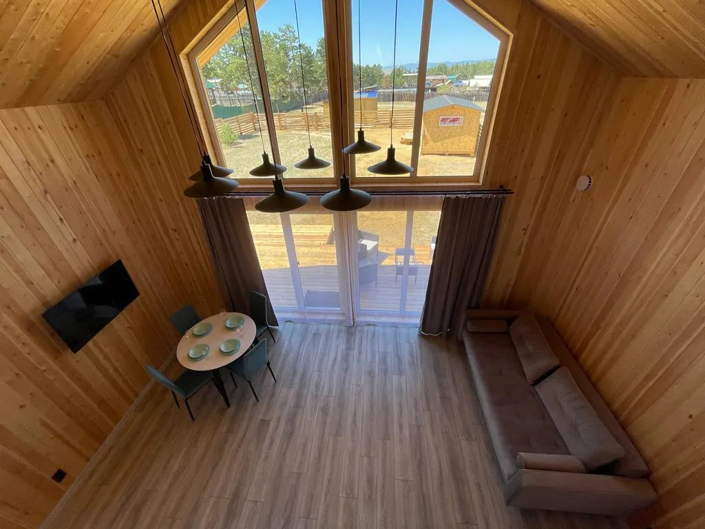 Уютный дом в стиле барн хаус