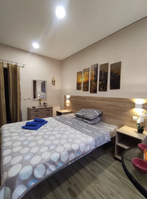 Квартира Квартира Двухместный номер Стандарт плюс с видом на горы — Геленджик