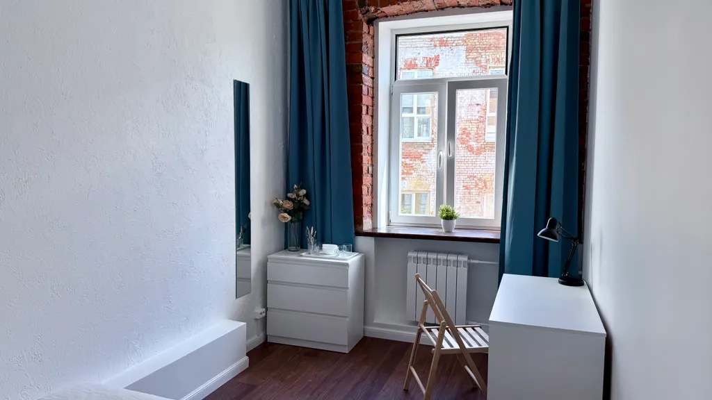 Уютная комната в стиле Лофт у метро Парк Культуры