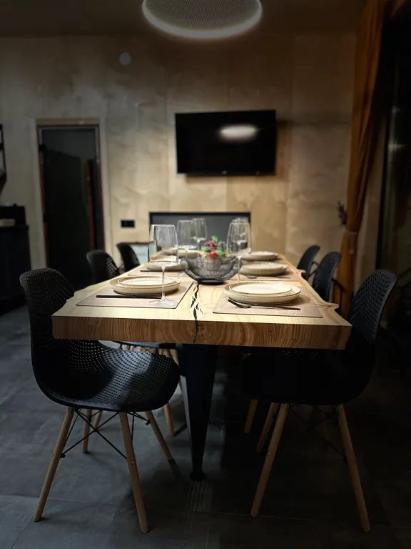 Дом баня на дровах