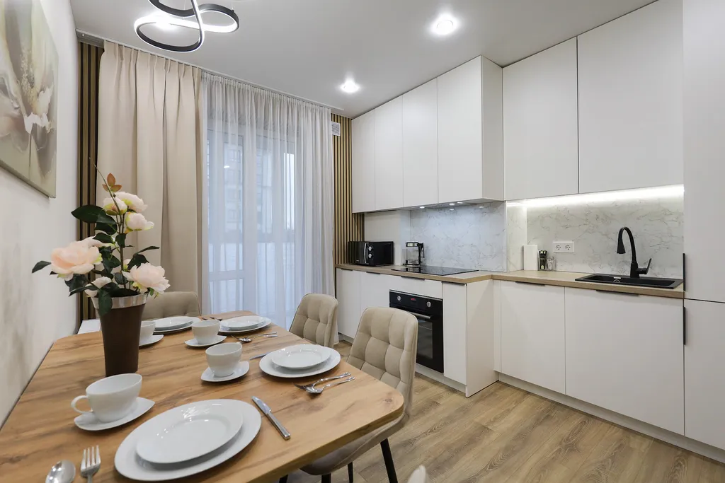 Квартира Квартира Уютный 2-комнатный апартамент — Зеленоградск