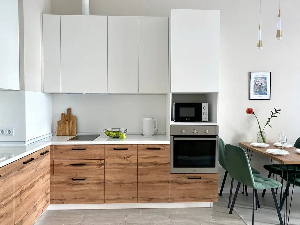 Евродвушка со своей террасой и высокими потолками