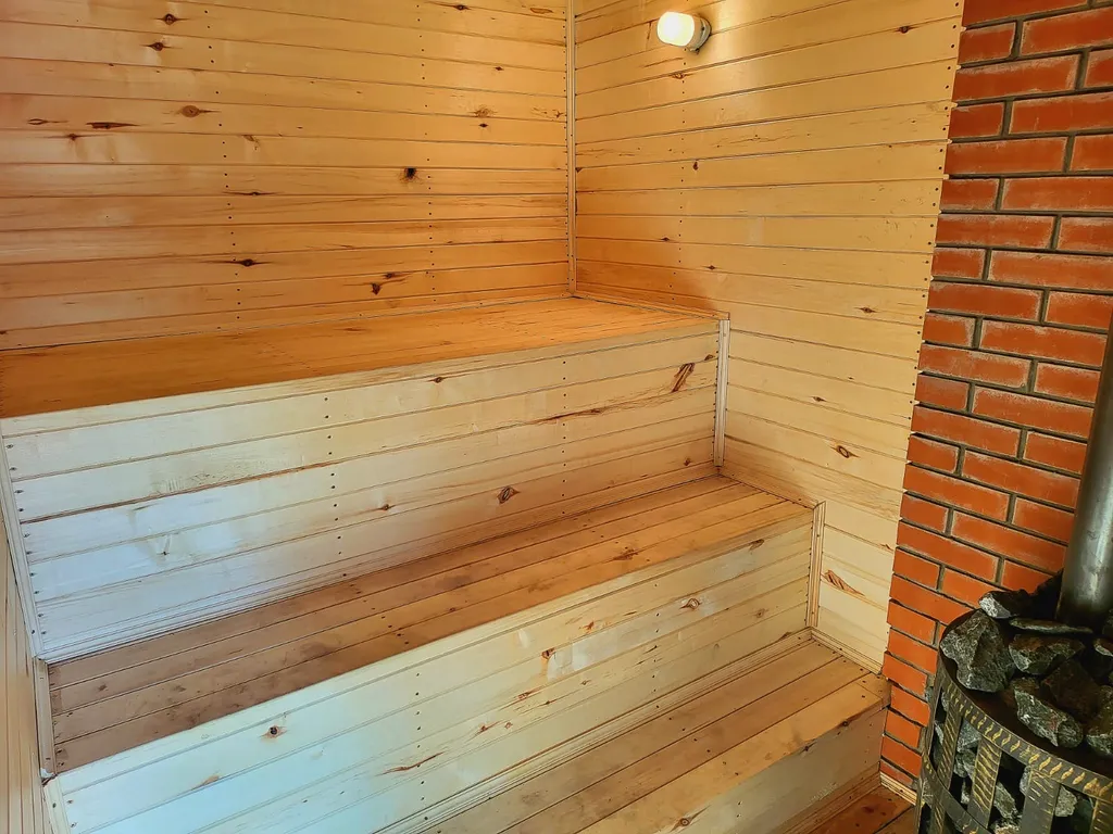 Дом с Русской баней возле Псковского озера