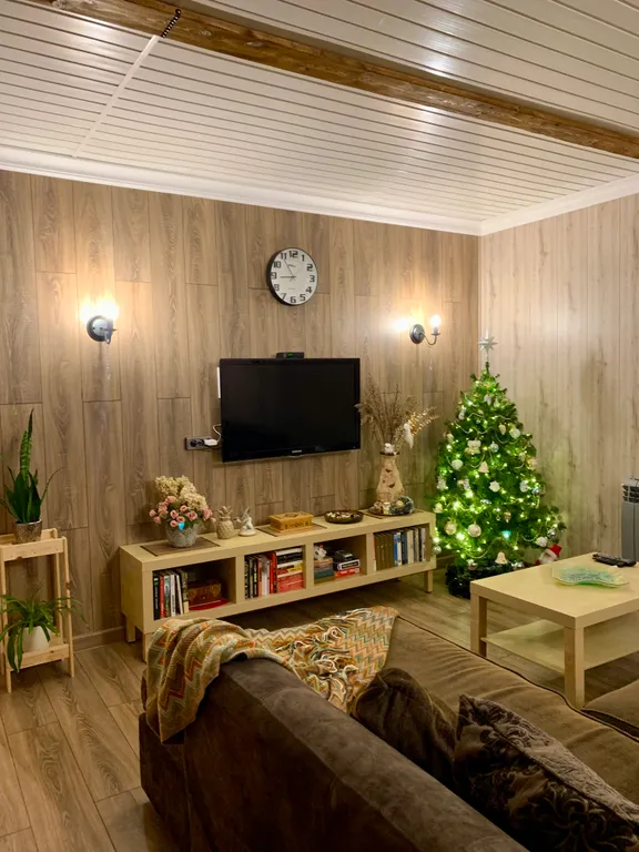 Коттедж с горячей купелью рядом с Выборгом