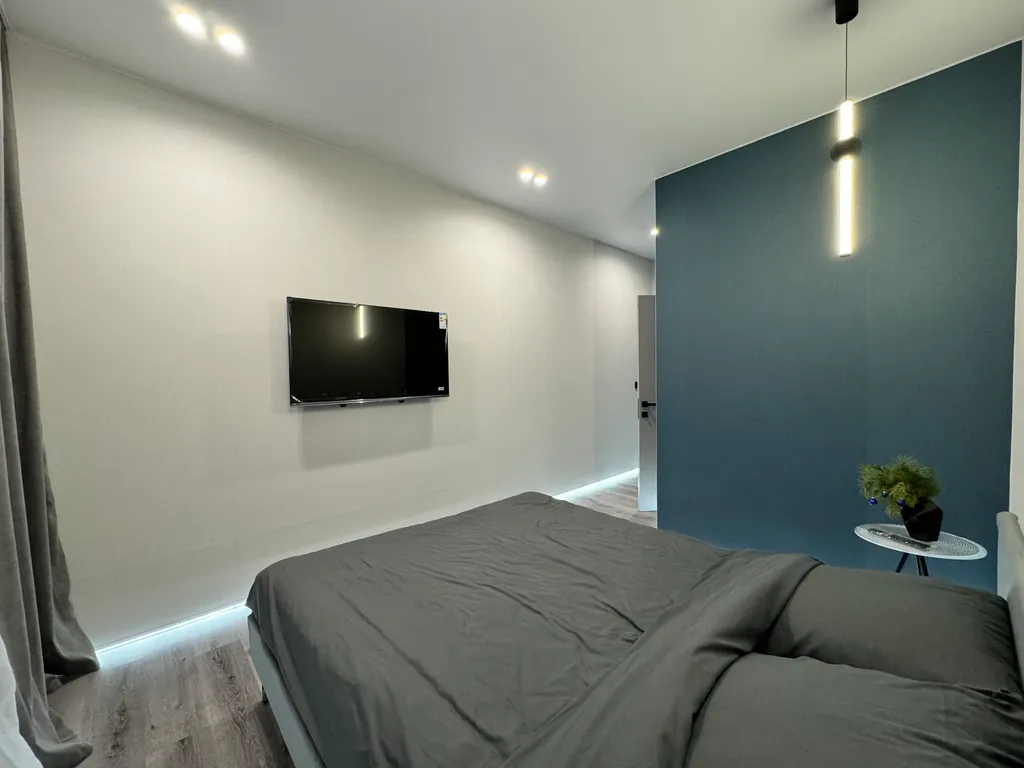 Северное сияние в удобных апартаментах в центре города