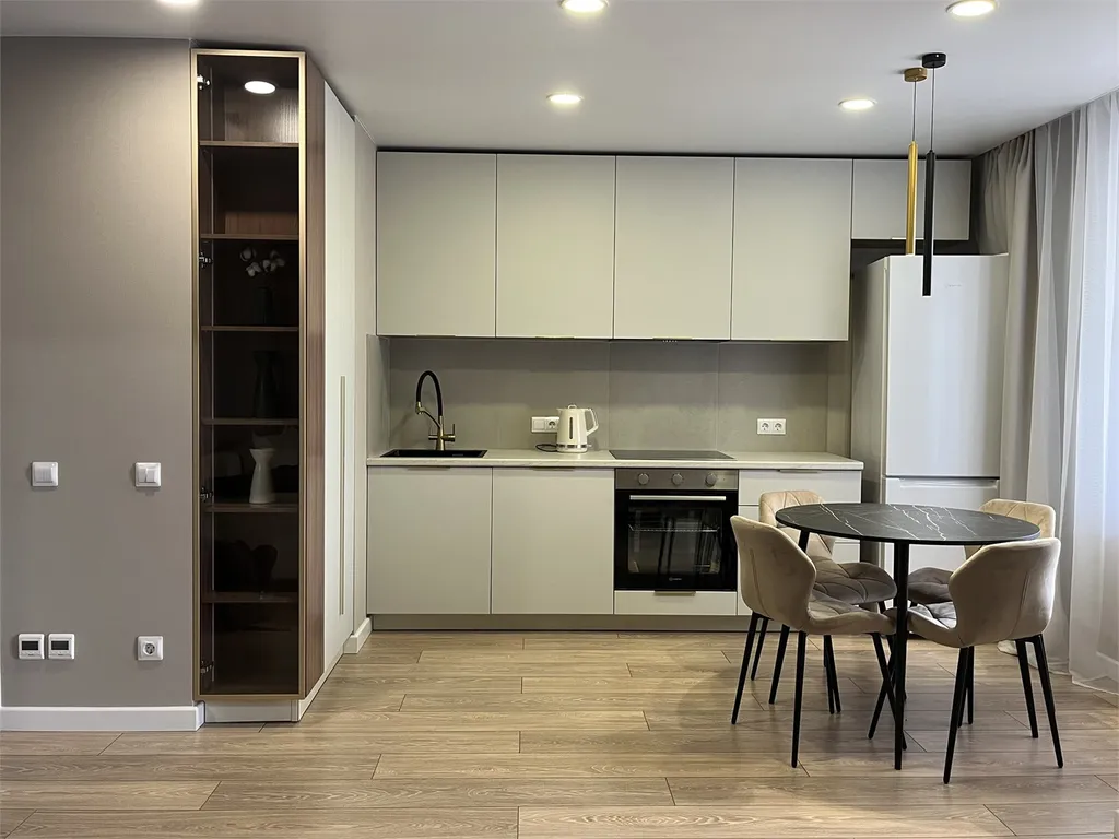 Уютная квартира с кондиционером, водонагревателем около ТРЦ Аркада