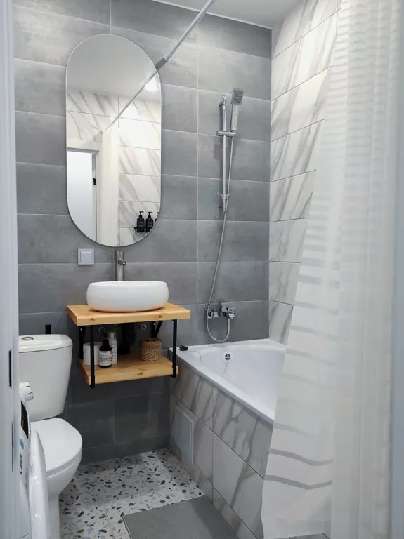 Современная сканди-студия с кондиционеромв 5 минутах на авто от центра