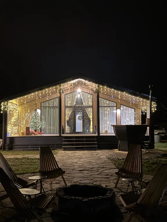 Уютный дом с чаном и баней