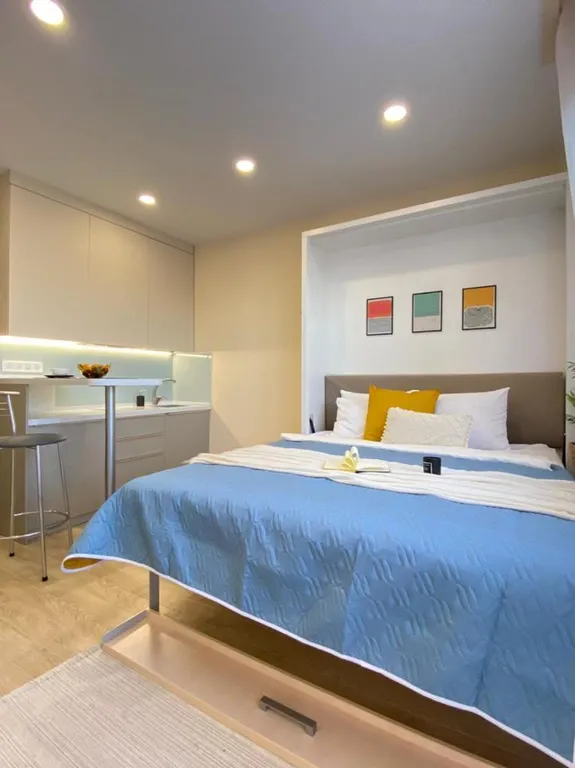 Квартира Квартира Уютная студия с балконом — Сириус